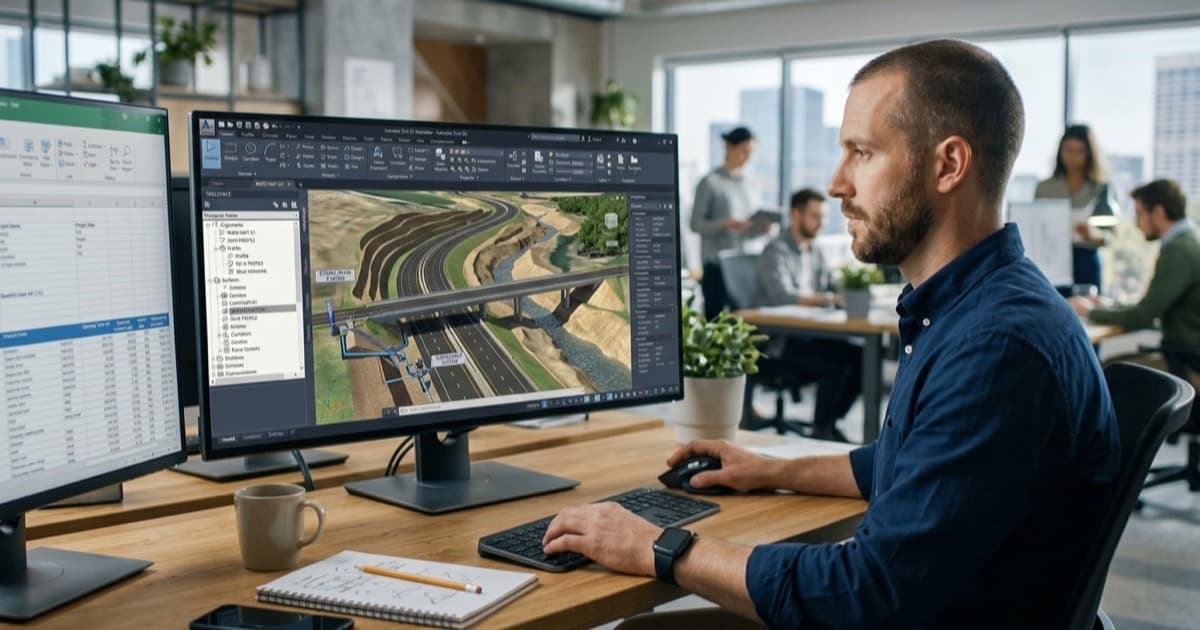 Cómo aprender Civil 3D desde cero: guía para estudiantes de ingeniería civil en Manabí