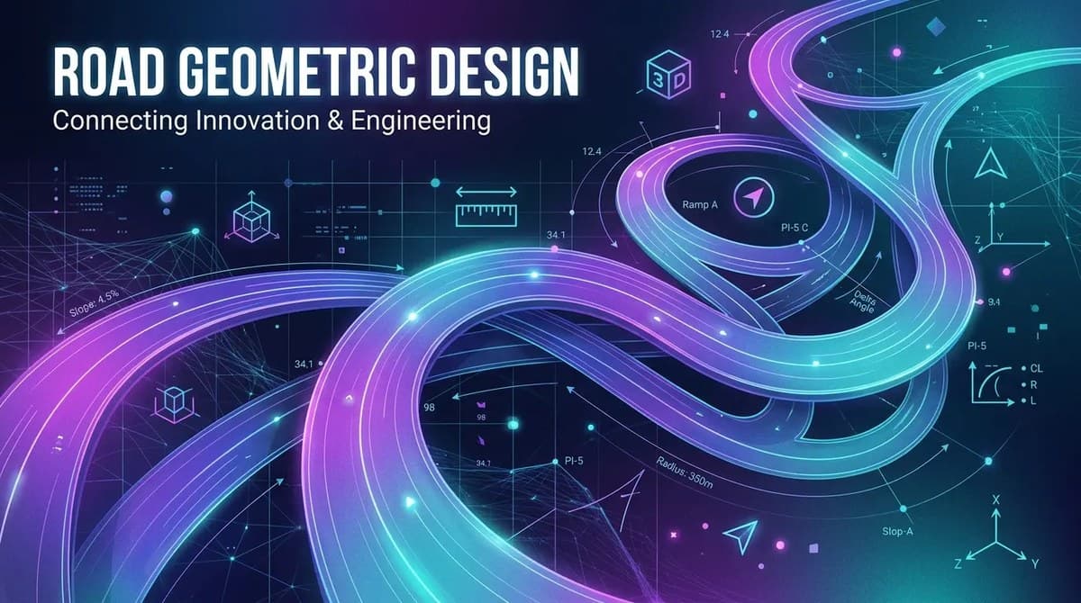 ¿Qué es el diseño geométrico de carreteras? Guía en Civil 3D para ingeniería civil