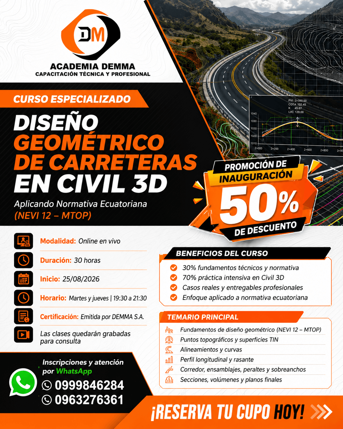 DISEÑO GEOMÉTRICO DE CARRETERAS EN CIVIL 3D